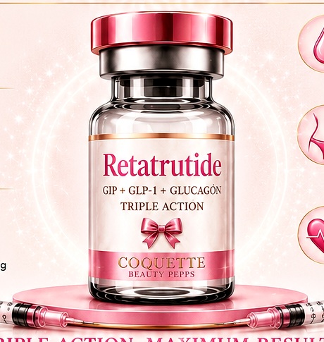 Luxury peptide vial product image